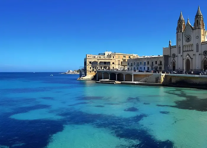 St. Julian\'S Super Bright And Spacious Seaview Apartment