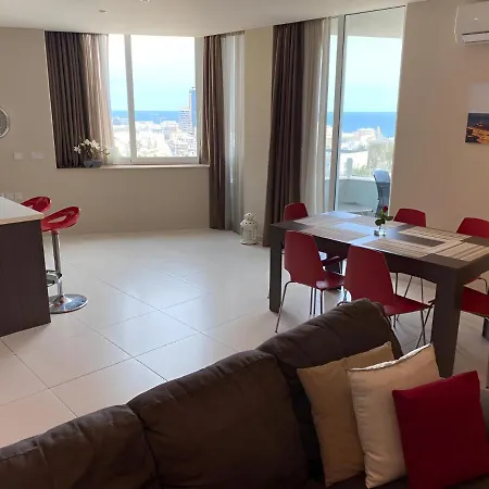 St. Julian'S Super Bright And Spacious Seaview Apartment Saint Julian's Exterior photo